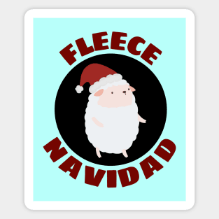 Fleece Navidad | Sheep Pun Magnet